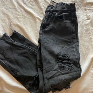 Black mom jeans from PacSun